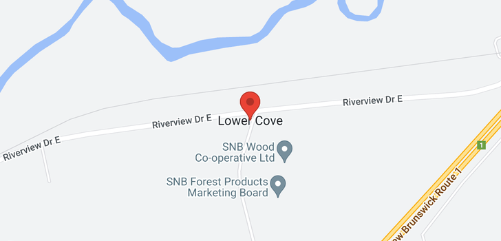 map of - Riverview Drive East